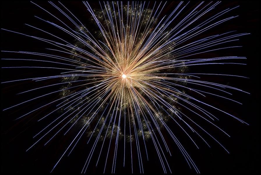 Feu d'artifice La Brée les Bains