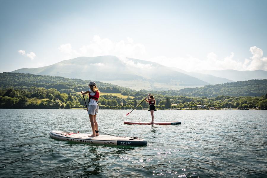 Club Nautique de Cholonge paddle sur le lac de Laffrey