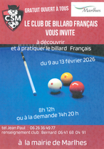 Découverte du billard français_Marlhes