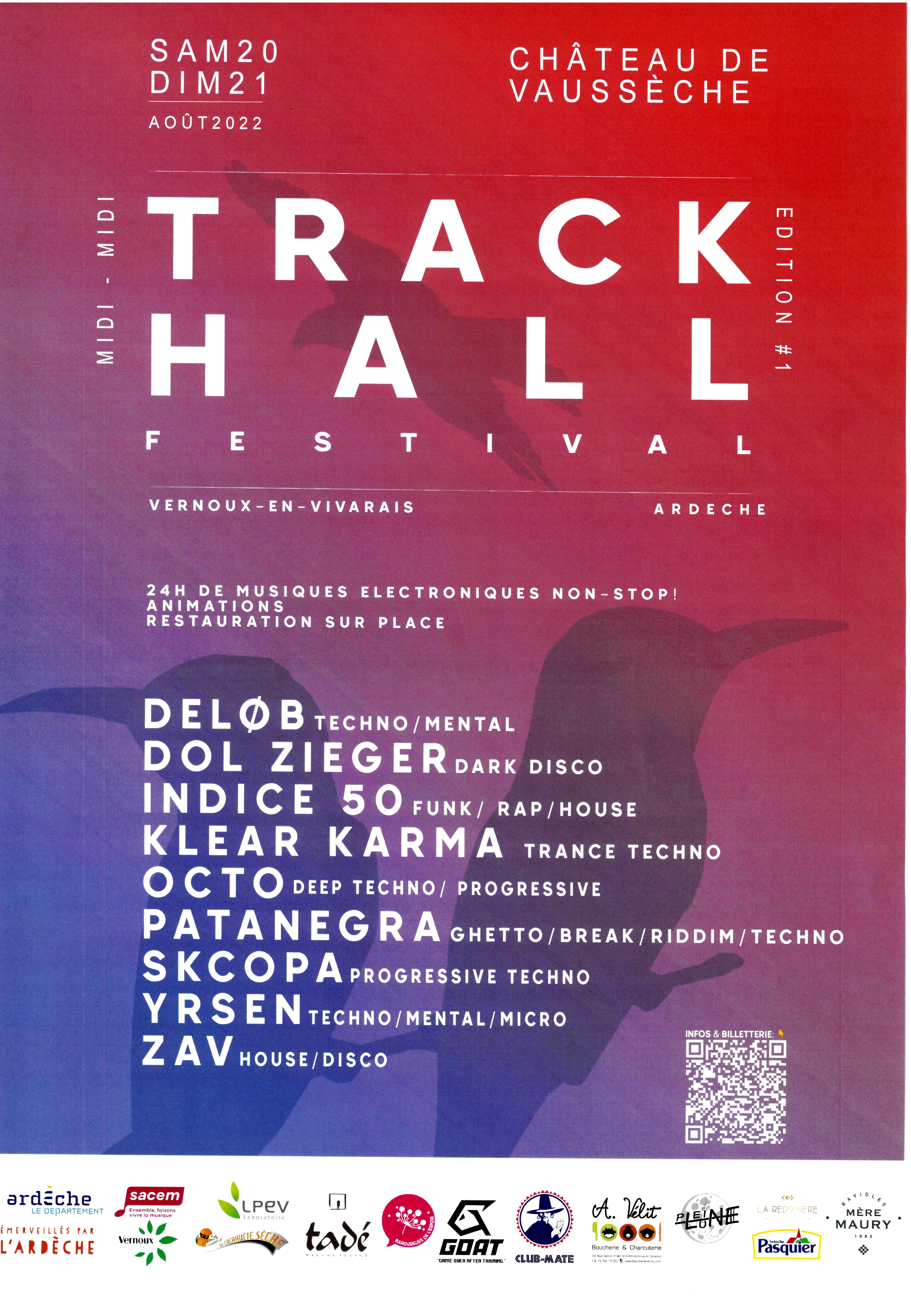 Events…Put it in your diary : Track Hall Festival (édition #1)