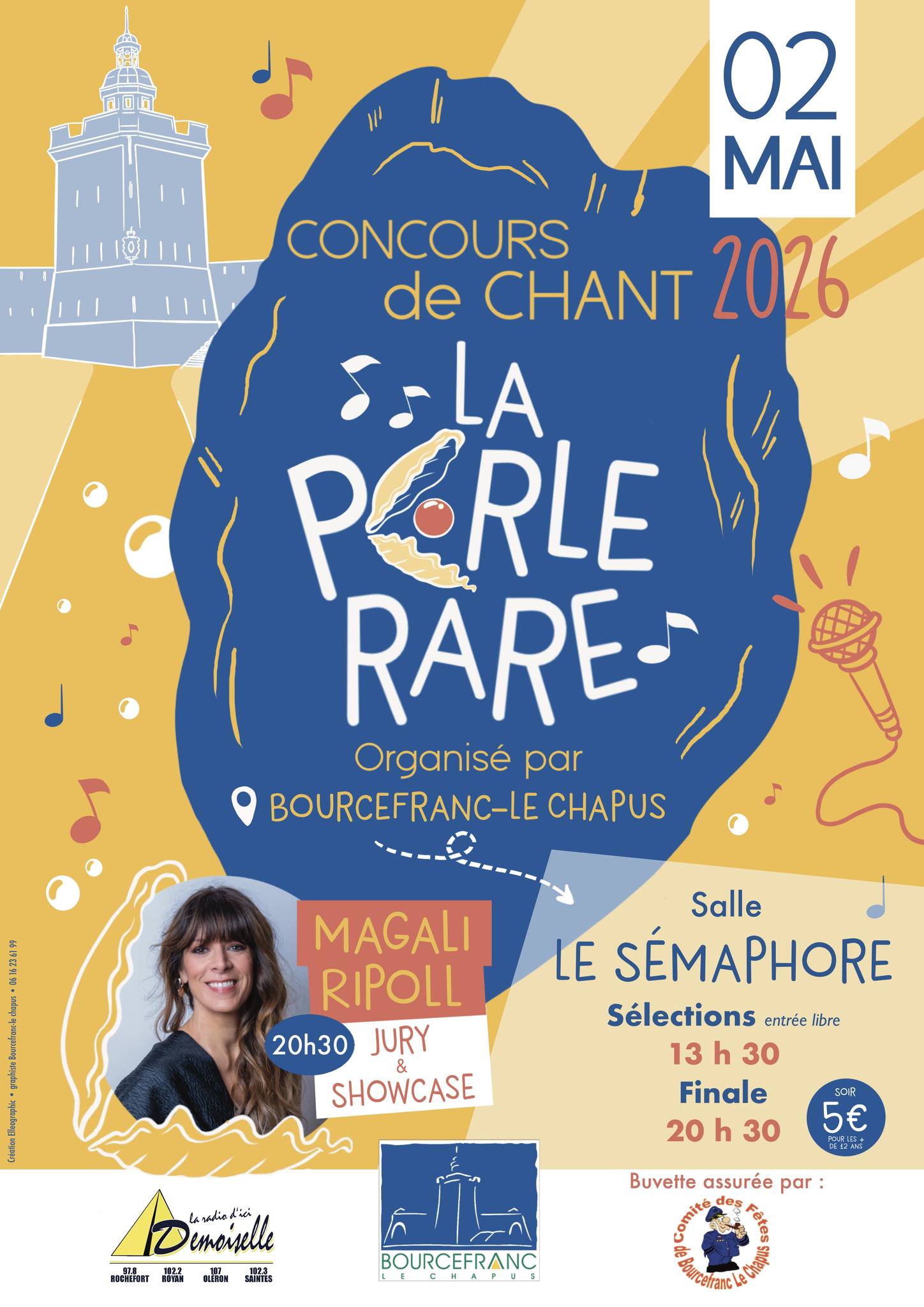 Concours de chant - La Perle Rare 1ère édition