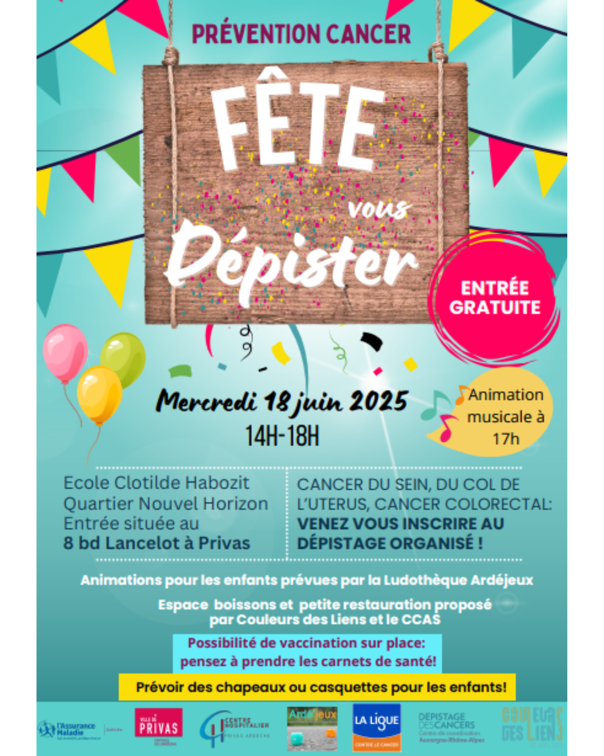 Rendez-vous futés ! : Fête vous dépister