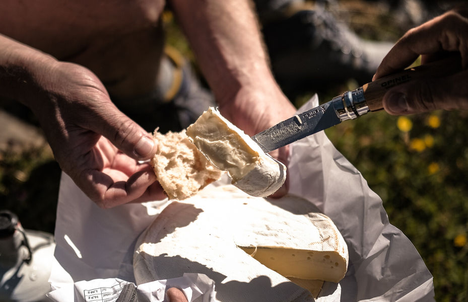 pique-nique en montagne