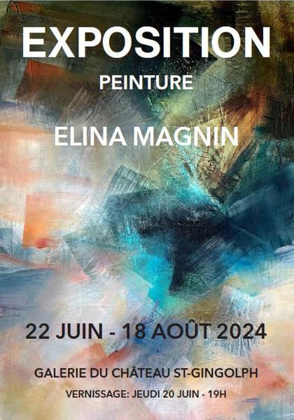 Exposition de peintures de Elina Magnin