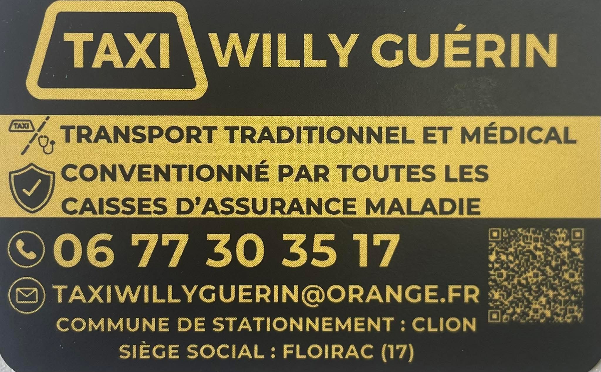 Taxi Willy Guérin