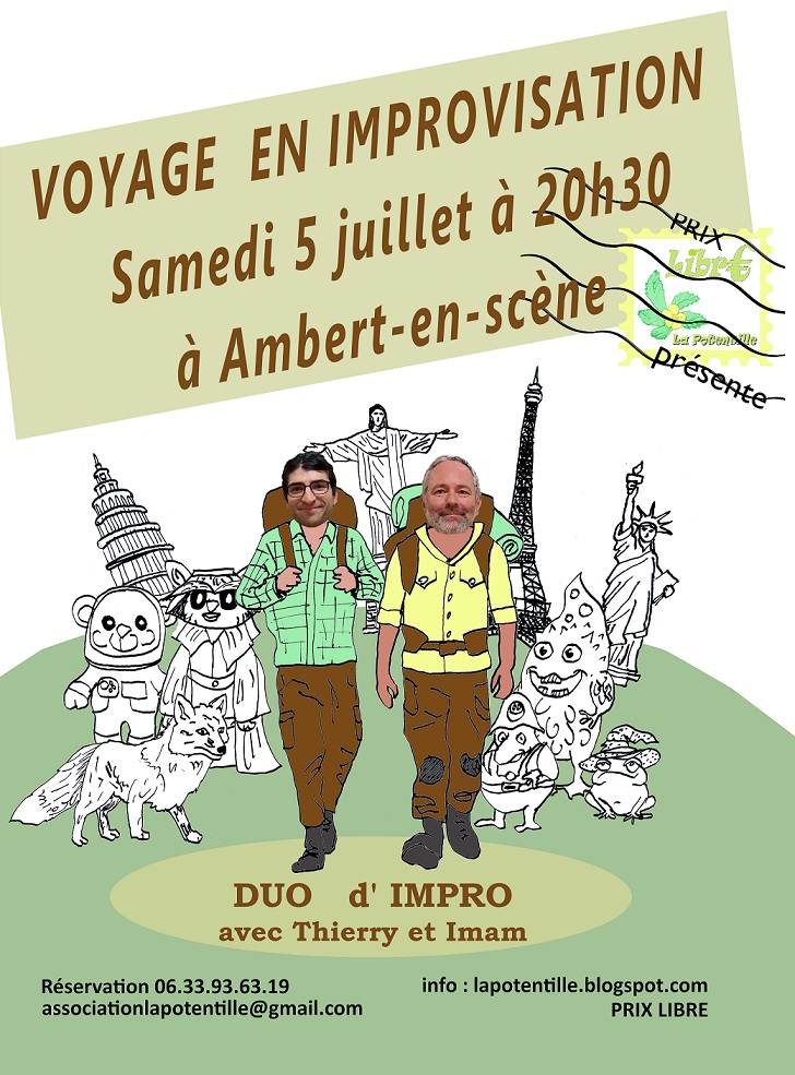 Théâtre – Voyage en improvisation // Ambert