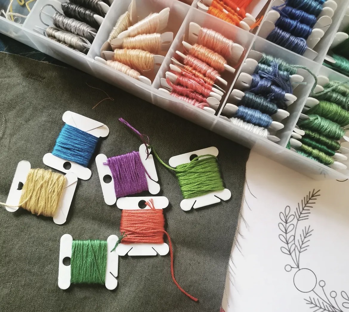 Instants à part à la Maison Ravier : Atelier broderie florale_Morestel