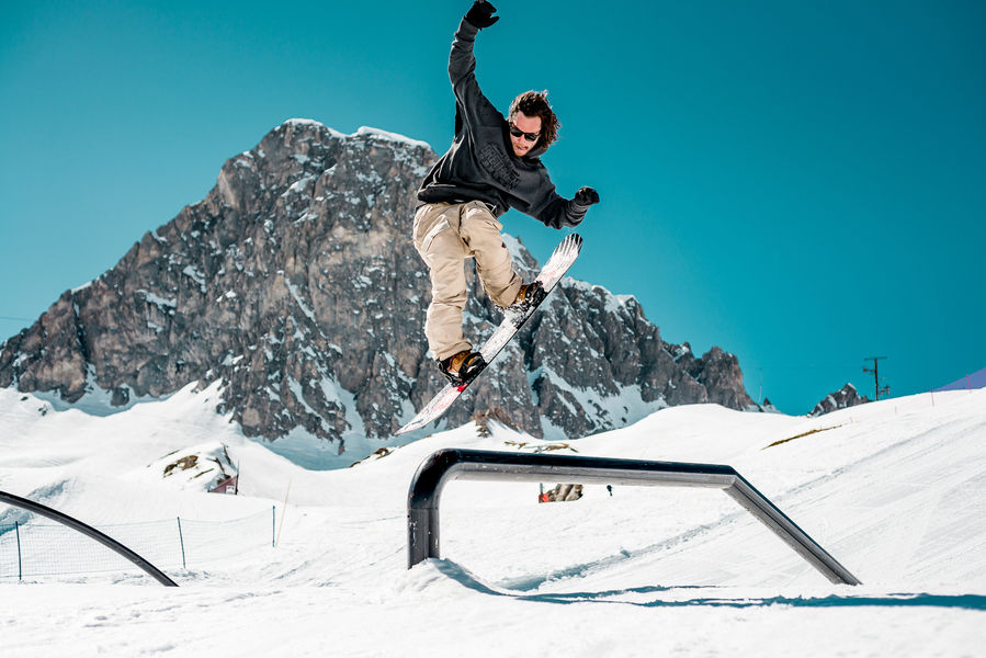 Freestyle à Tignes