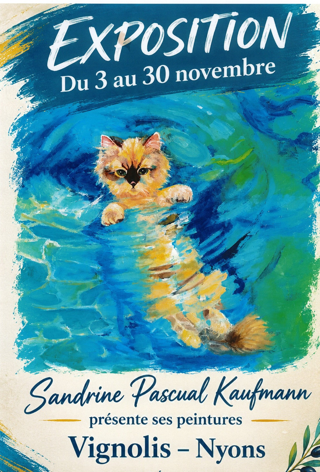 Exposition de Sandrine Pascual Kaufmann_Nyons