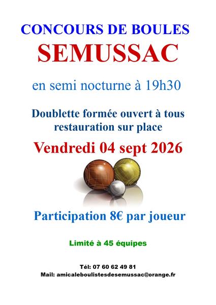 Concours de Boules
