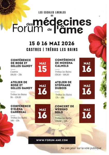 Forum des médecines de l'âme