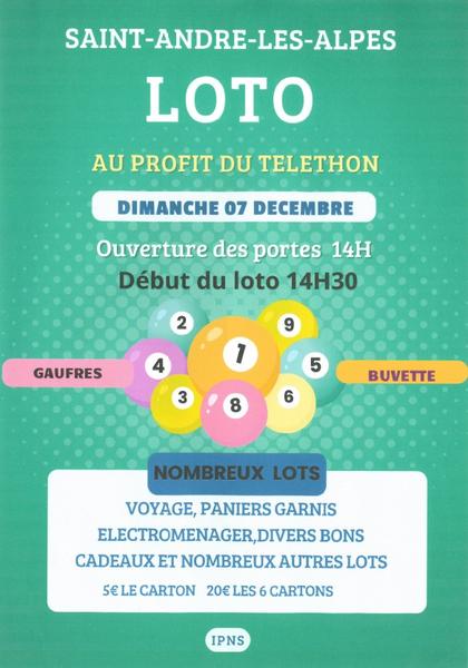 Loto - Téléthon