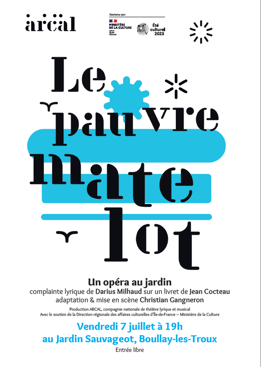 Le pauvre Matelot - un opu00e9ra au jardin