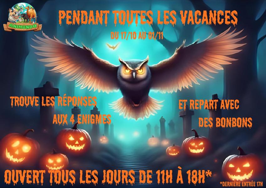 Visite du parc animalier animundo - Halloween et toussaint