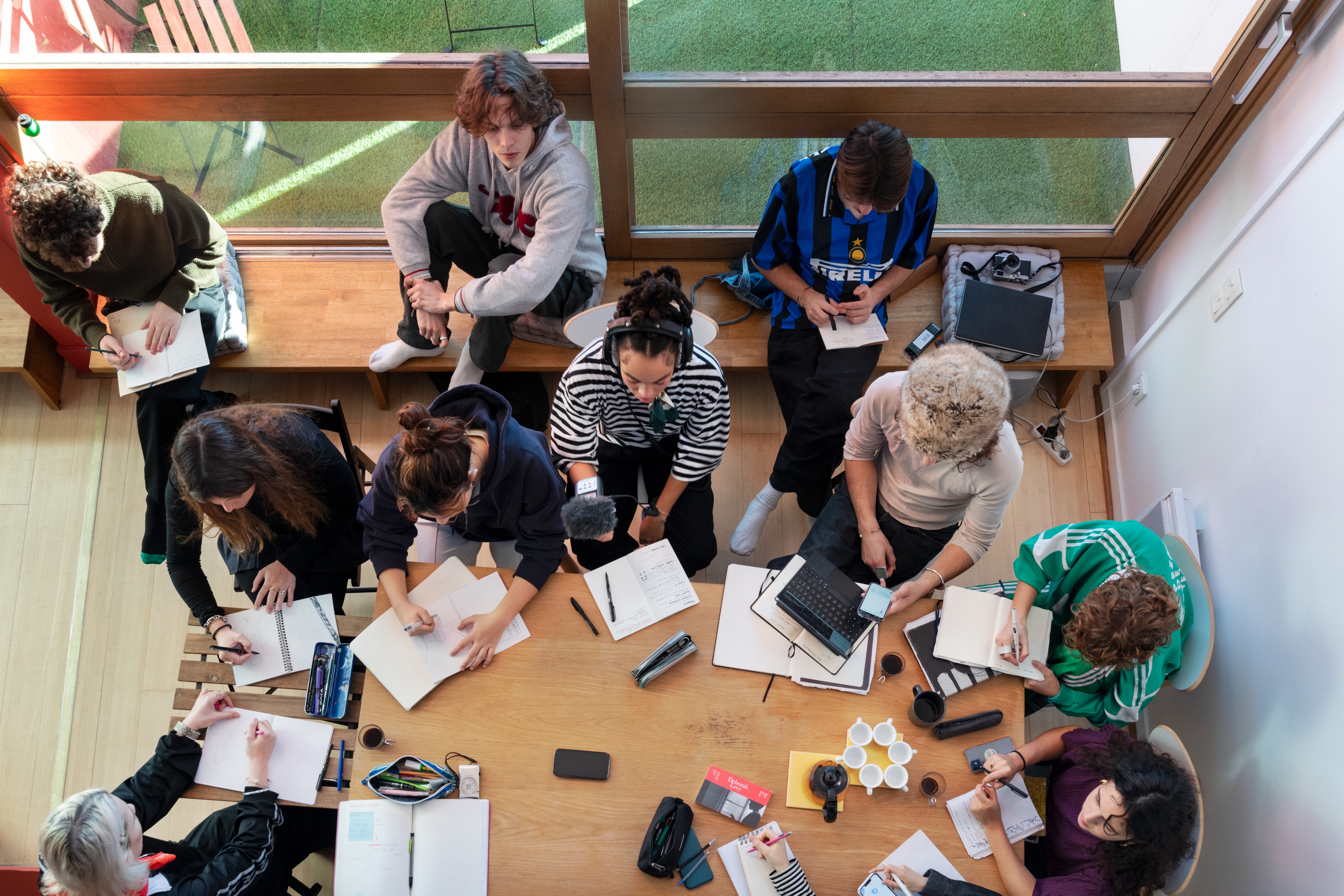 Le droit de rêver - Etudiants, 2024, workshop machine à démoderniser