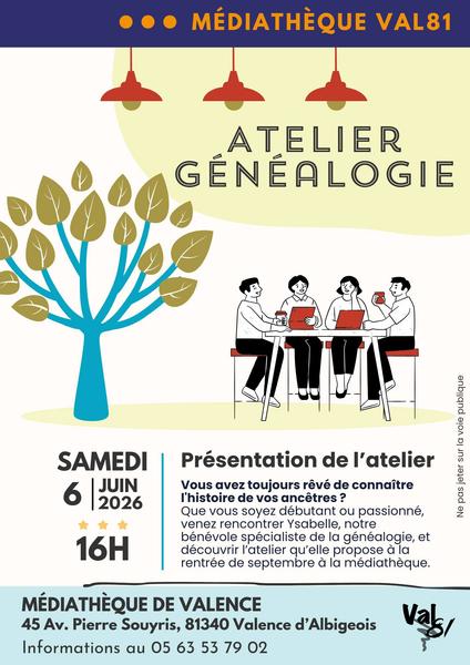 Atelier Généalogie