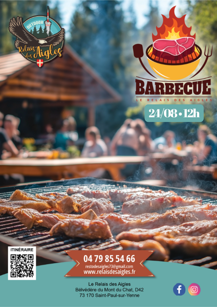 Barbecue Party au Relais des Aigles_Saint-Paul-sur-Yenne
