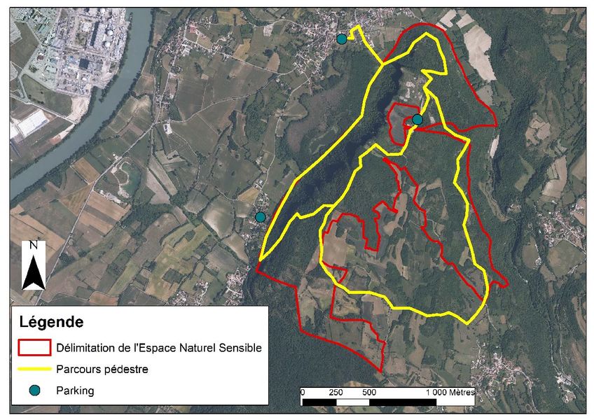 Plan de situation du site