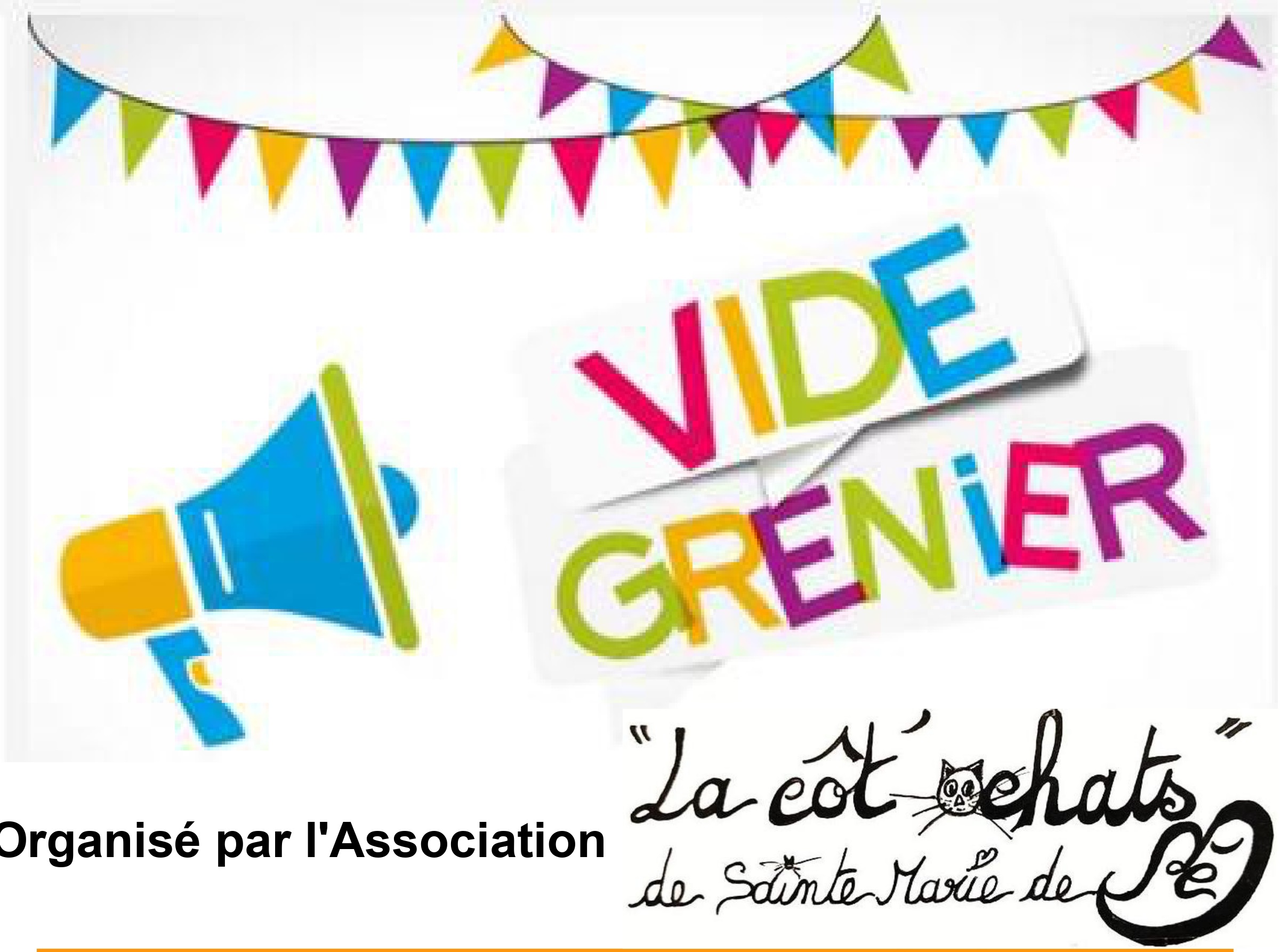 Vide-grenier organisé par l'Association La Côt'ochats