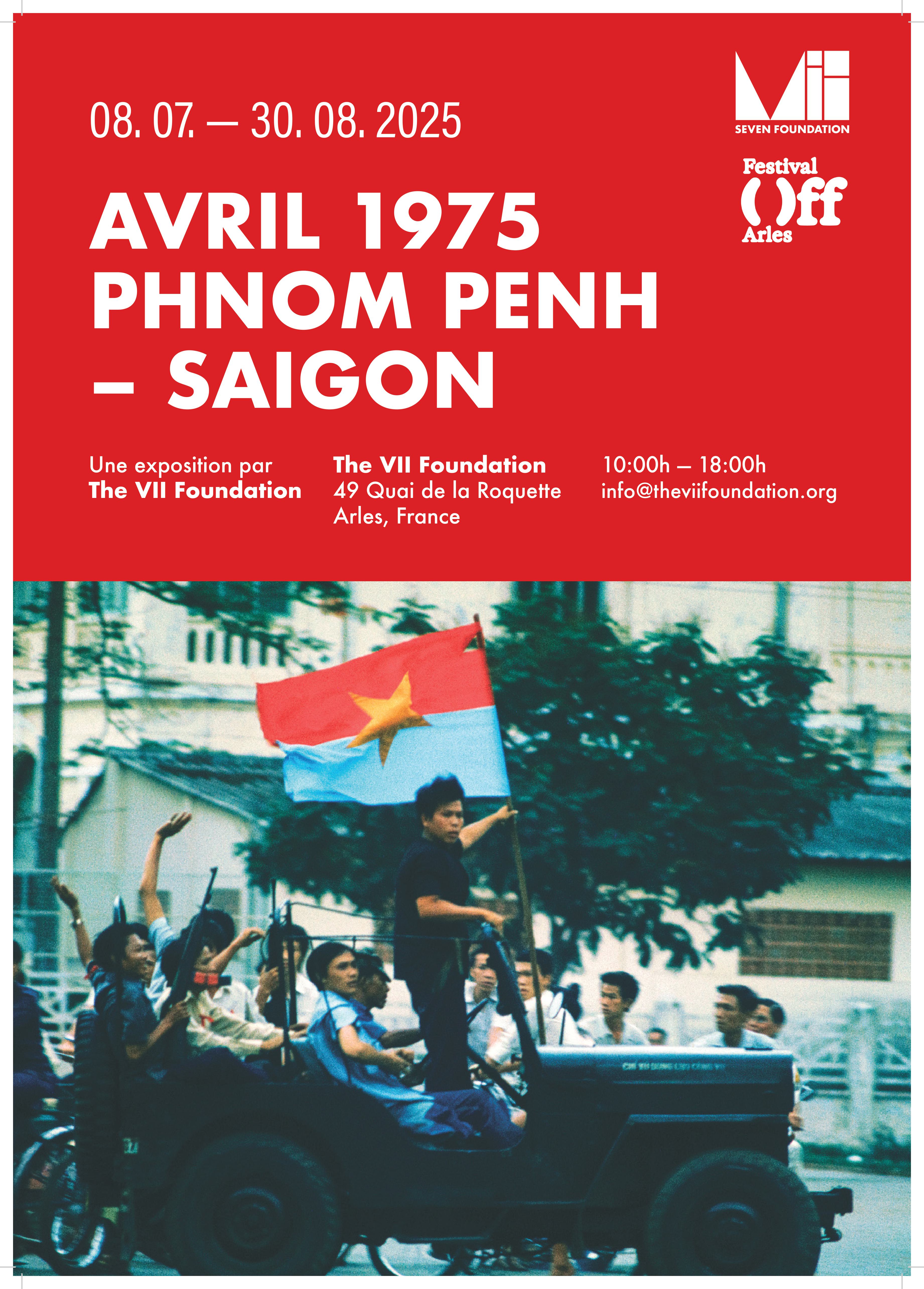 Festival OFF : La Fondation VII présente : Avril 1975, Phnom Penh – Saigon