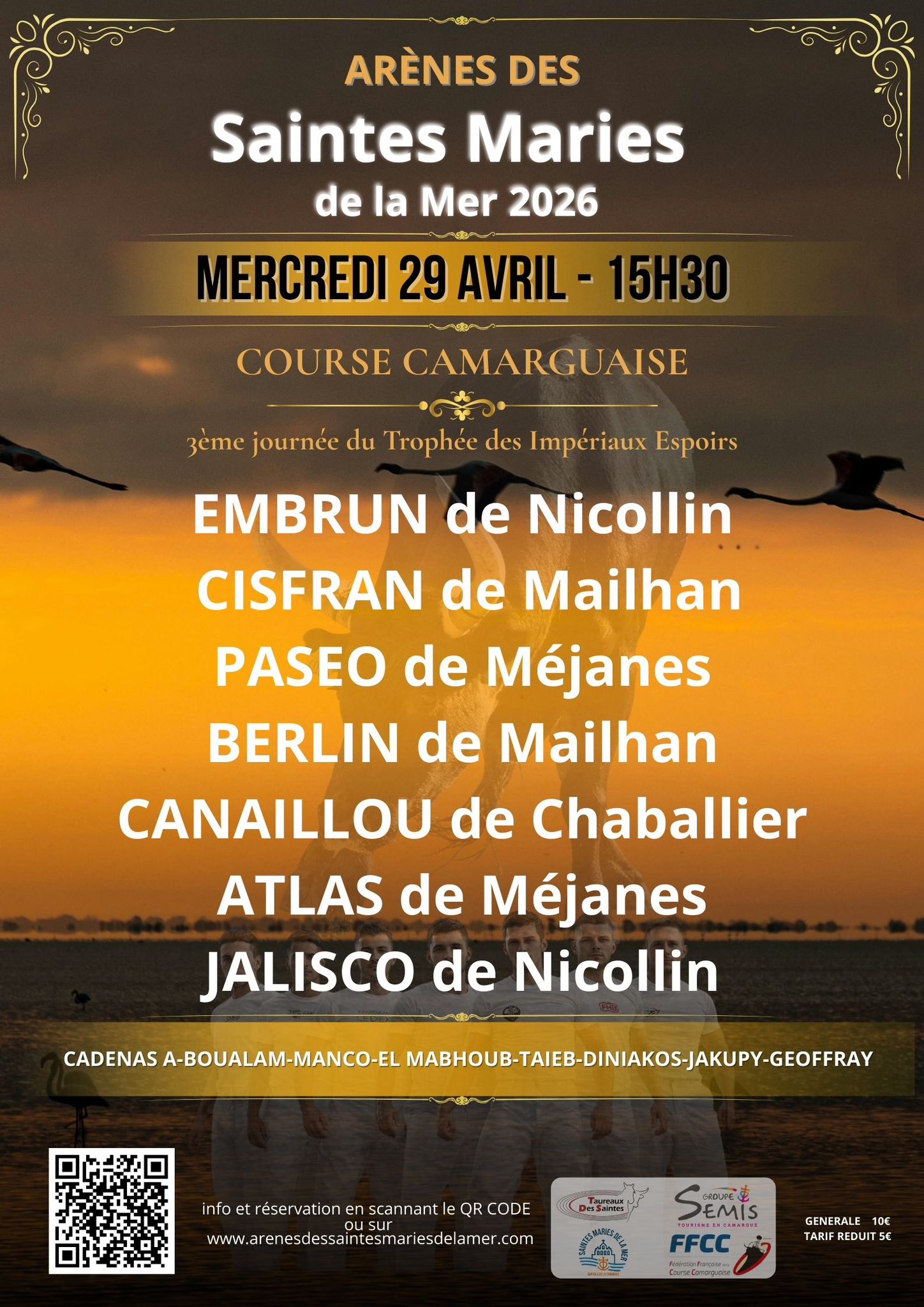 Course camarguaise 29 avril