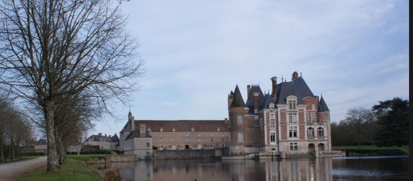 Visite du château de la Bussière