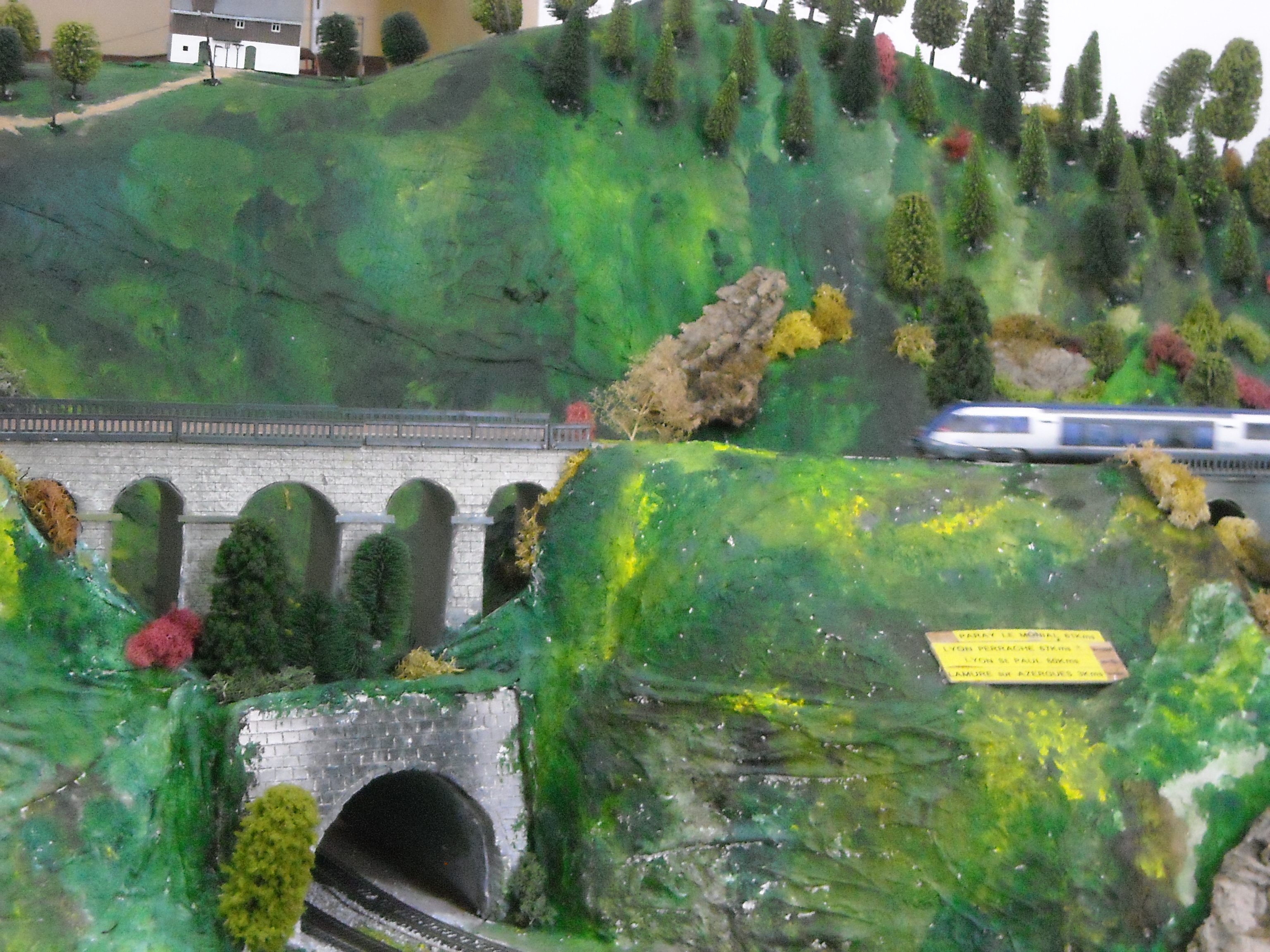 Maquette de la La boucle ferroviaire