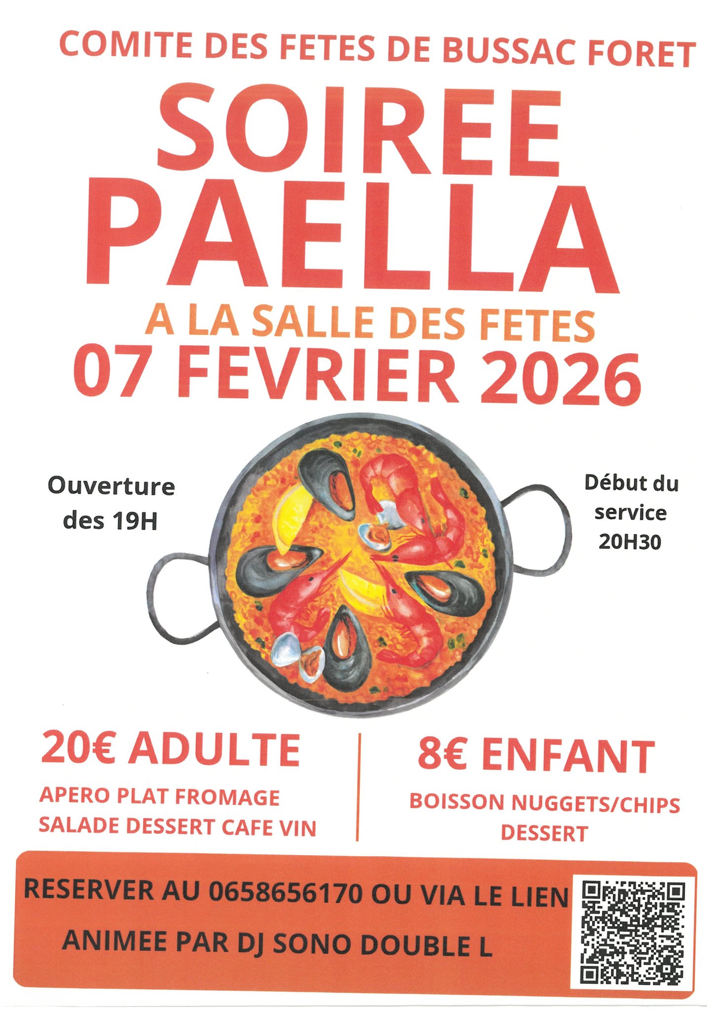 Soirée paëlla