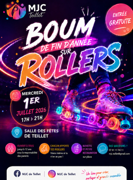 Boum de fin d'année sur rollers