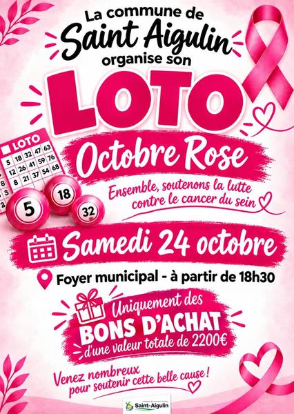 Octobre Rose - Loto