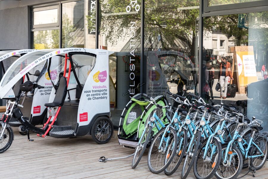 entrée vélostation