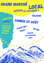 Marché local et pas banal !_Pélussin