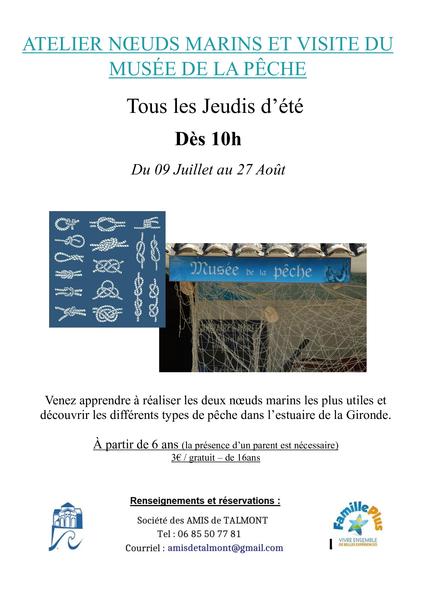 Atelier "Nœuds marins"