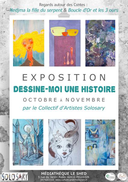 Exposition Dessine-moi une histoire_Pélussin