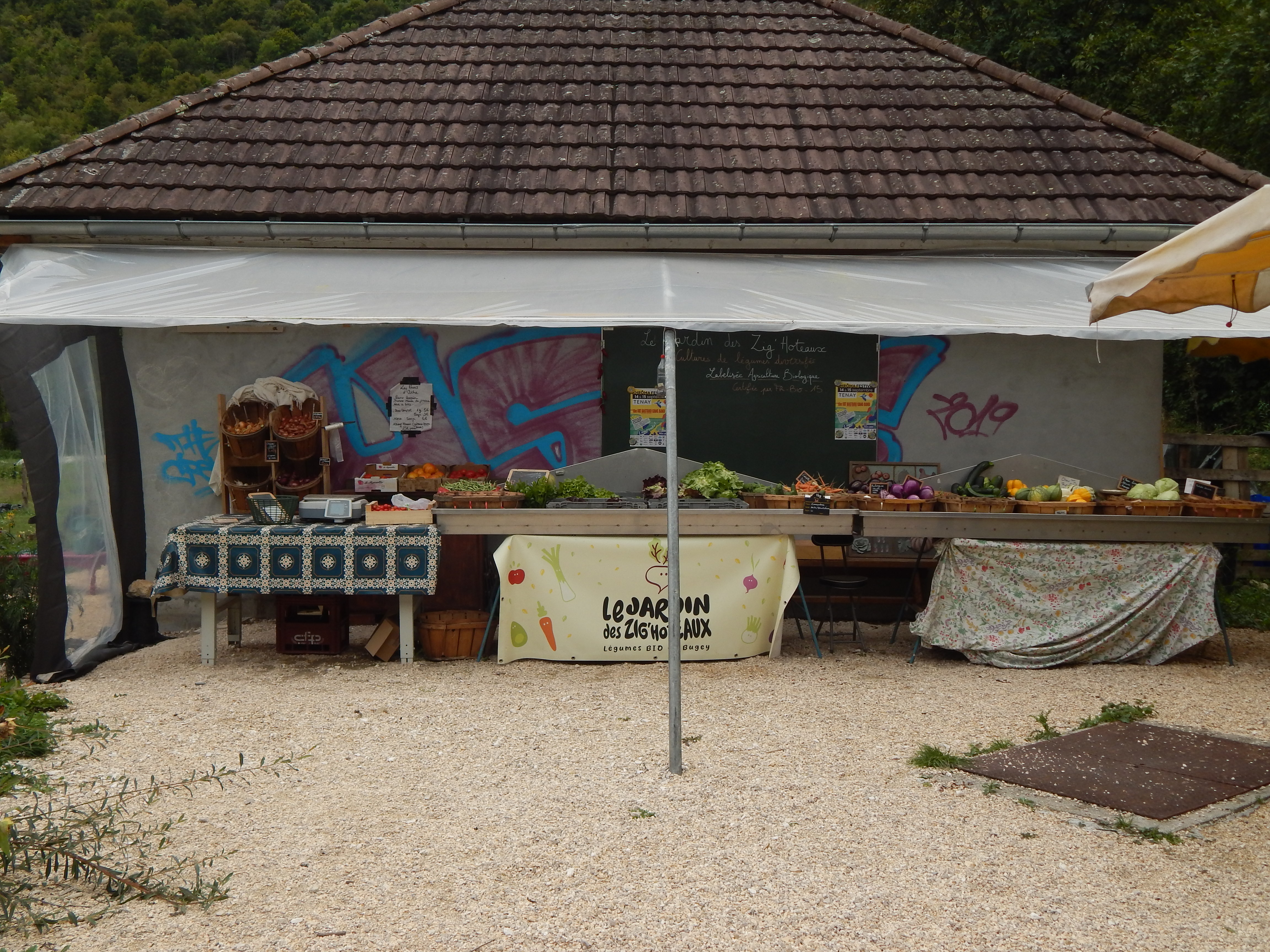 Les Pieds dans le Local® ! Visite d'exploitation Le Jardin des Zig'Hoteaux