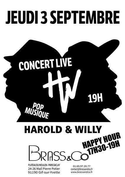 CONCERT HAROLD x WILLY