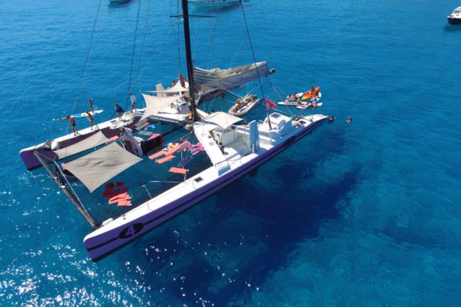Journée en Catamaran de Cogolin au Cap Dramont