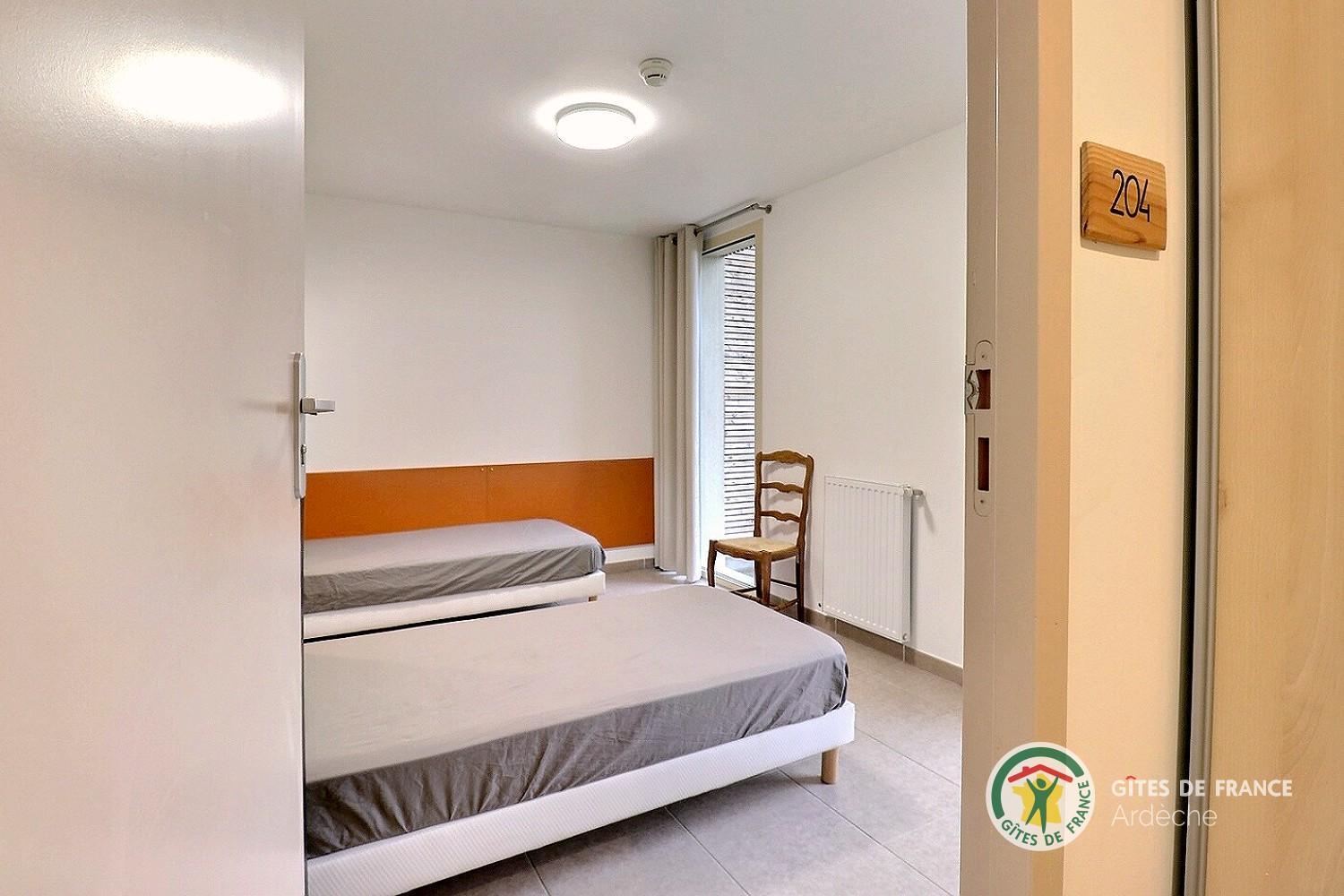 Nouveau bâtiment chambre 204