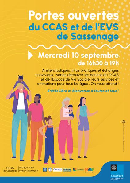 Portes ouvertes du CCAS et de l'EVS de Sassenage