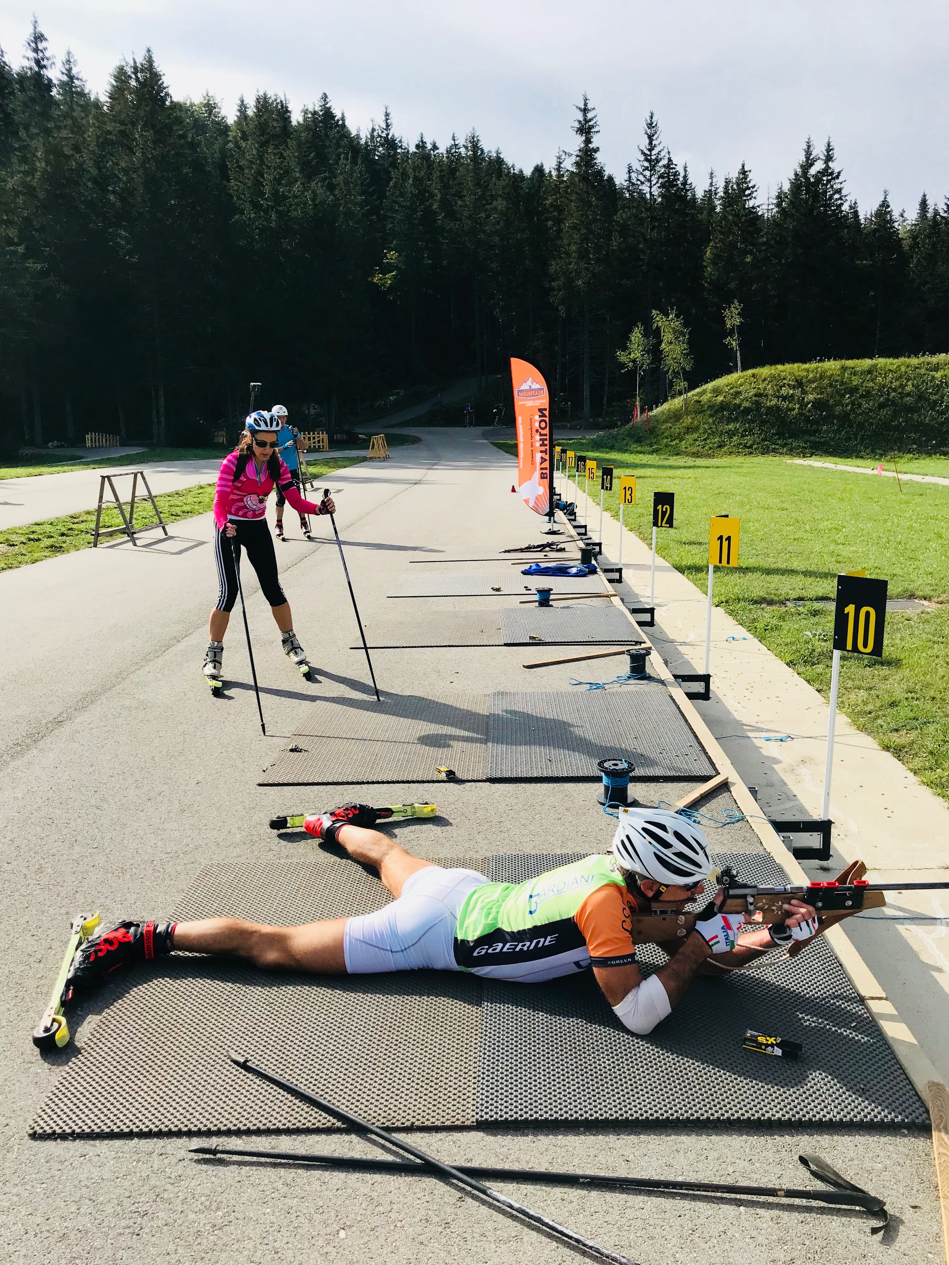 Initiation ski à roulettes -Altitude Biathlon