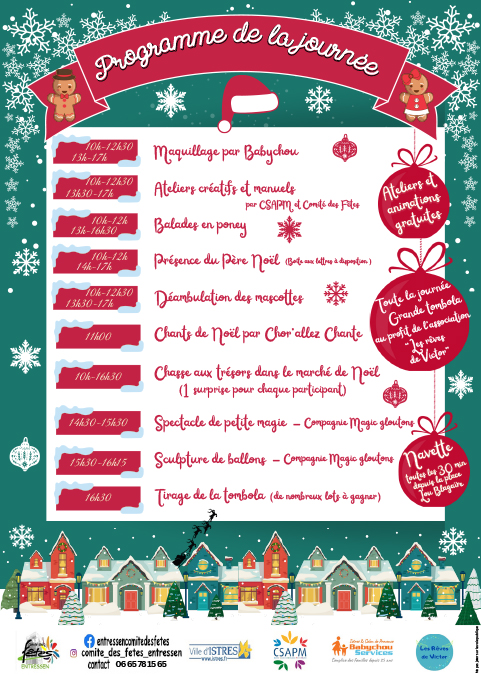 Marché de Noël à Entressen