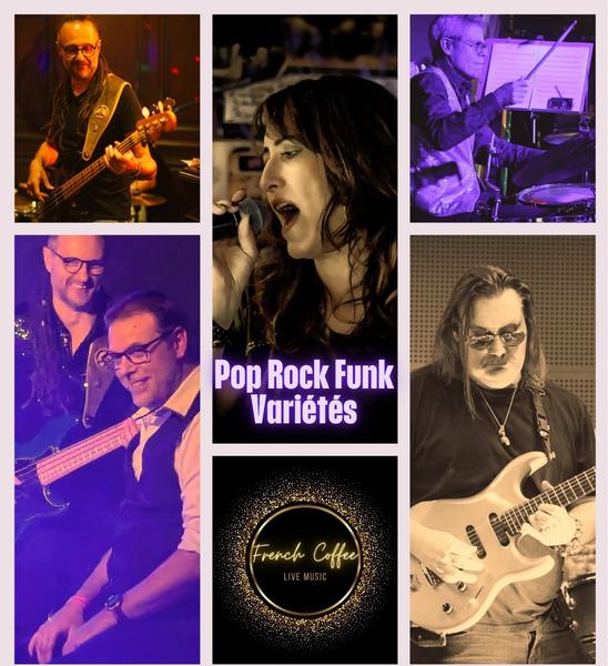 Soirée reprises POP/ROCK/SOUL/FUNK/ANNEES 80 avec FRENCH COFFEE