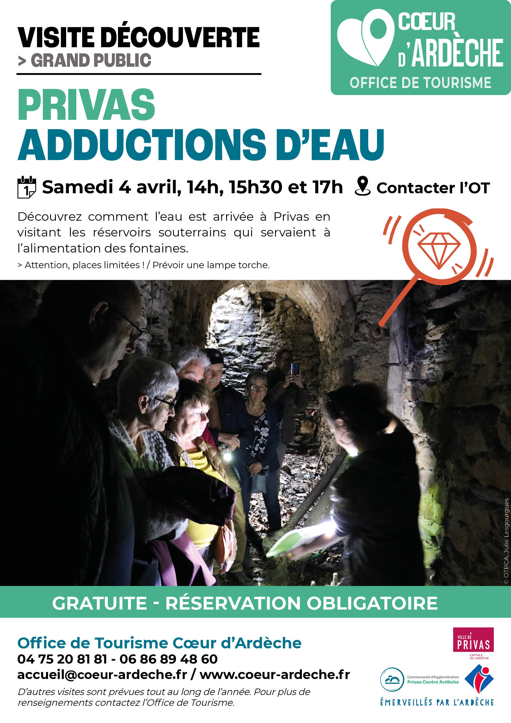 COMPLET - Visite-découverte "Privas, adductions d'eau"