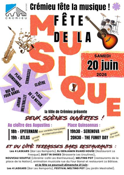 Fête de la musique à Crémieu_Balcons du Dauphiné