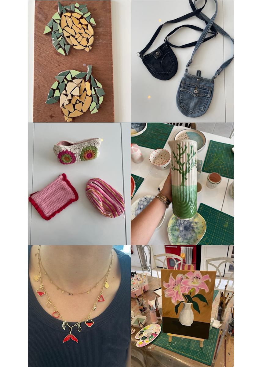 Ateliers créatifs peinture céramique - crochet - bijoux - peinture - couture - mosaïque