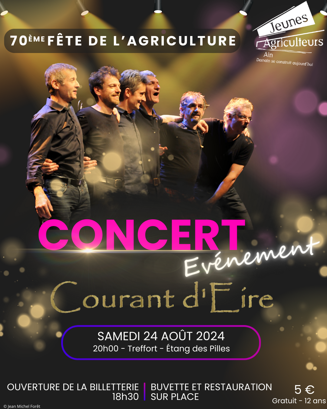 Affiche concert Courant d'Eire