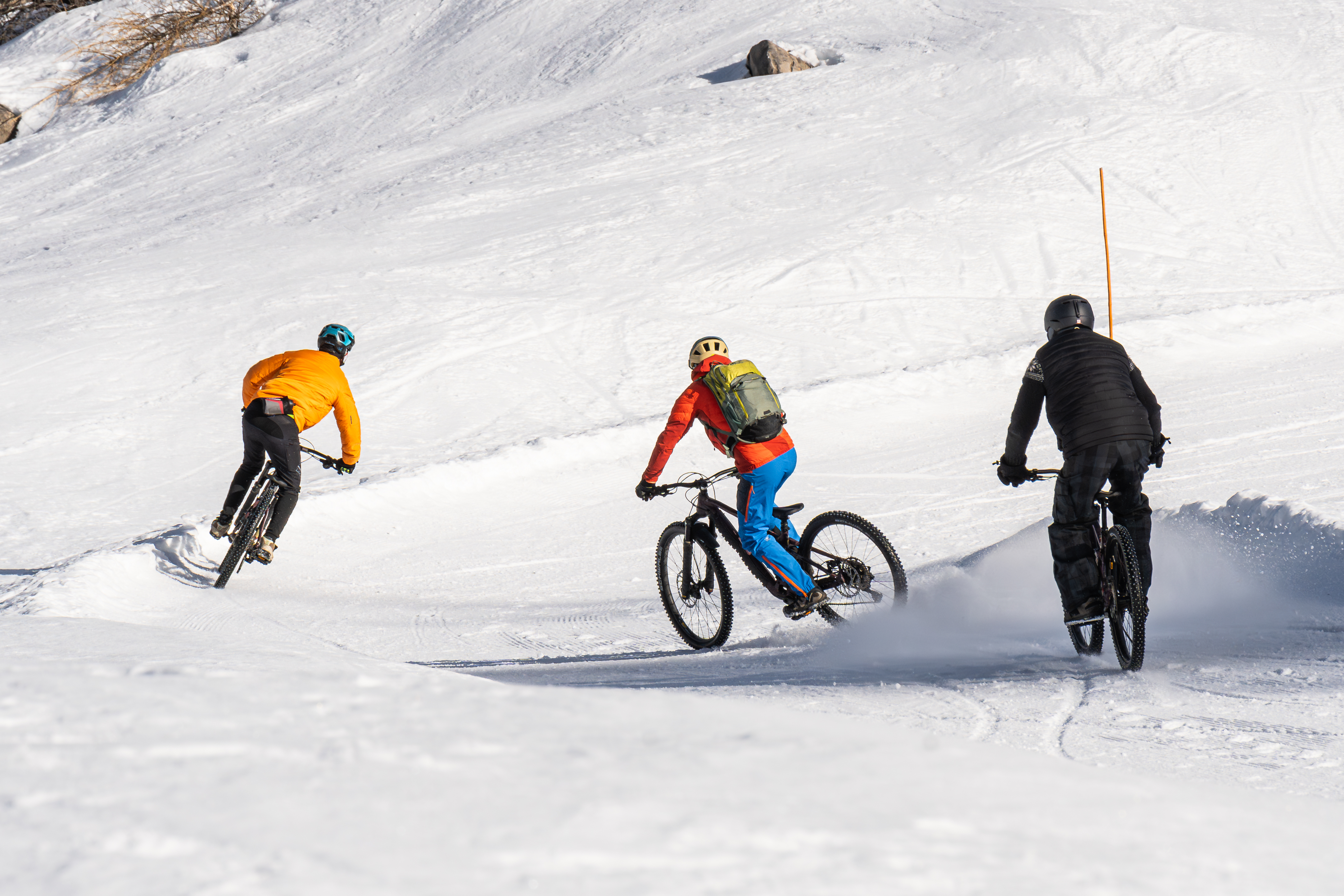 Snow Bike Race_Réallon