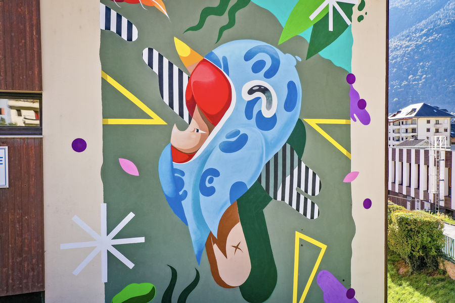 Parcours Street art Moûtiers