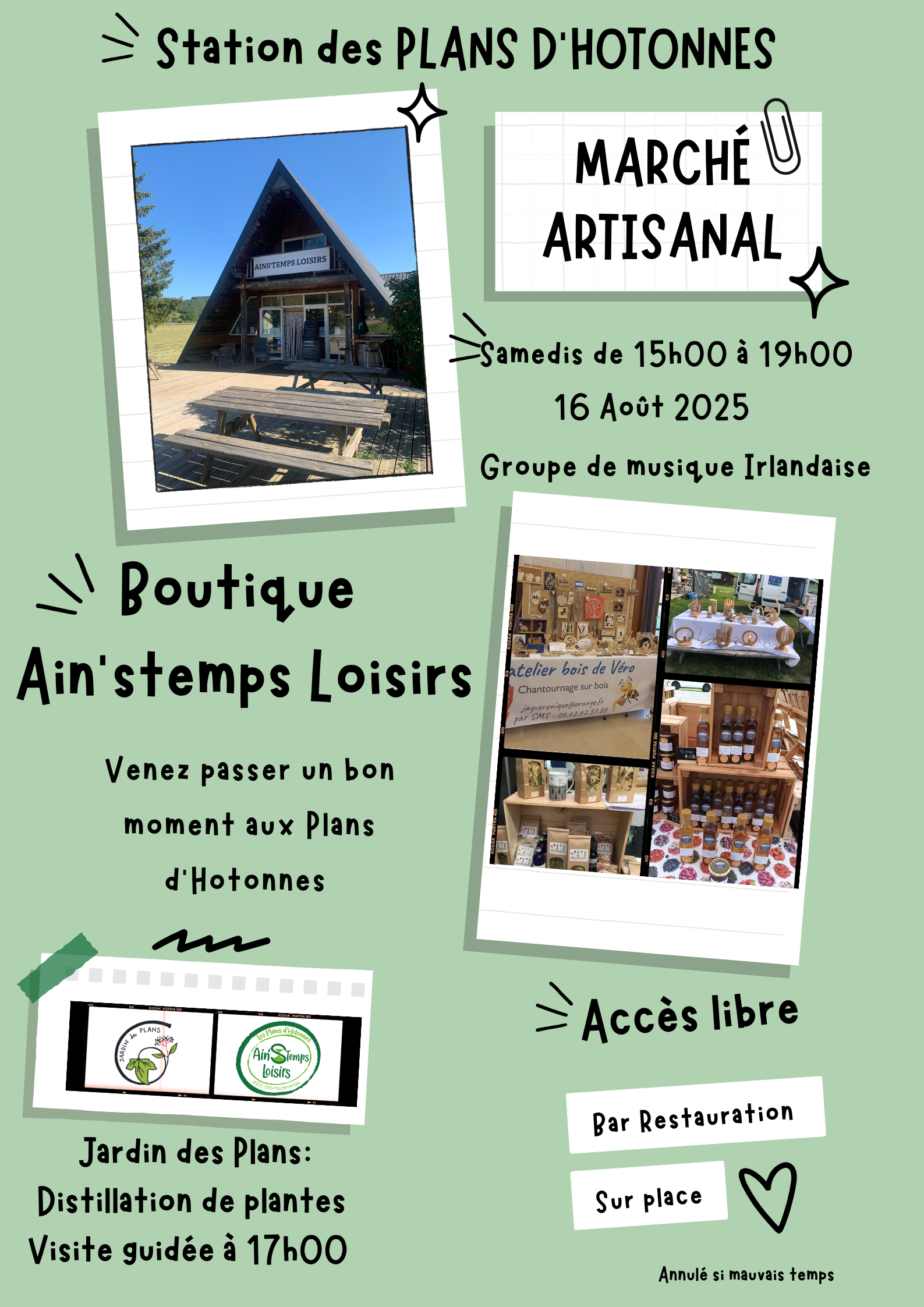 Marché artisanal d'été
