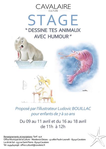 Stage de dessin par Ludovic BOUILLAC